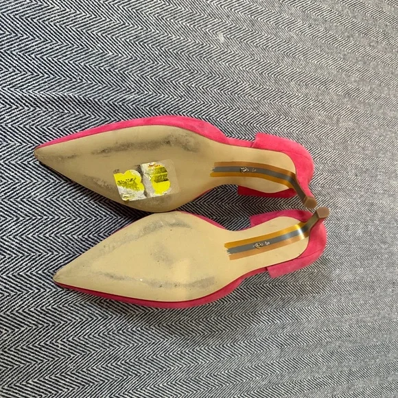 SAM EDLEMAN - Viv Pointed Toe d'Orsay Suede Pump - Picture 8 of 9